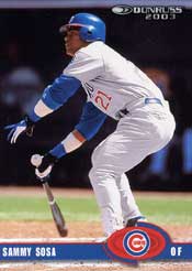 Slammin' Sammy Sosa had tons of power in the late '90s