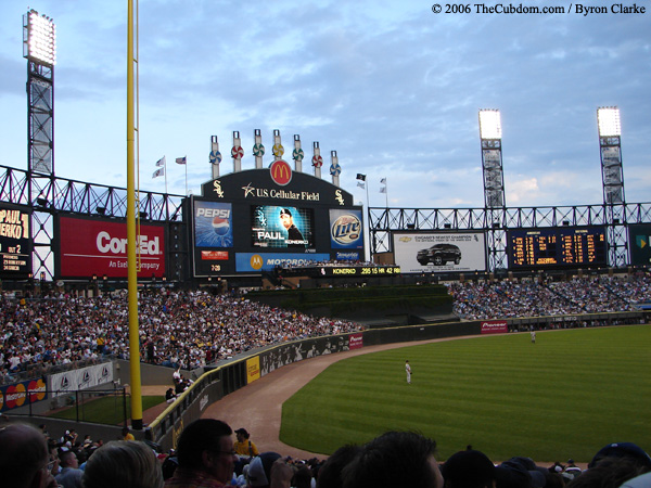 Sunset at US Cellular Field