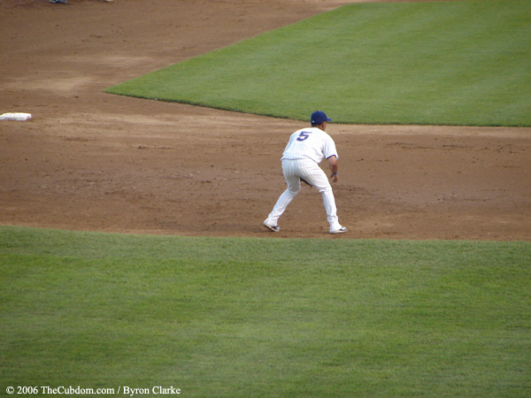 Ronny Cedeno is set on defense