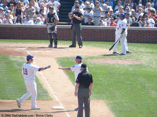 Matt Murton and Chris Speier