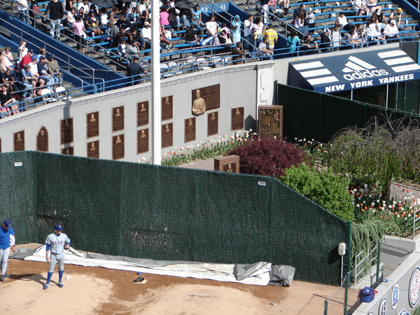 Cubdom Photos: Monument Park at Old Yankee Stadium