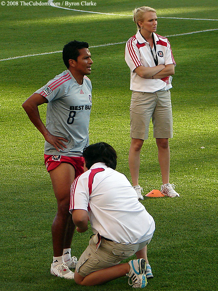 Diego Gutierrez gets treatment