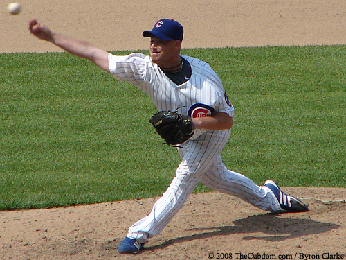 Chad Gaudin pitching