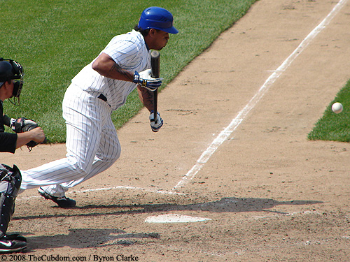 Henry Blanco sacrifice bunt