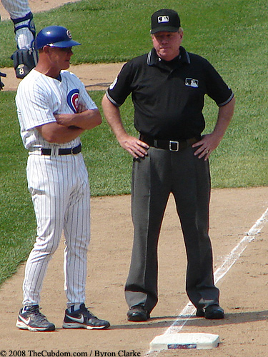 Mike Quade and Brian Gorman