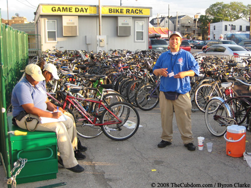 Bike check attendants