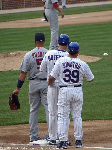 Matt Sinatro, Micah Hoffpauir, Albert Pujols