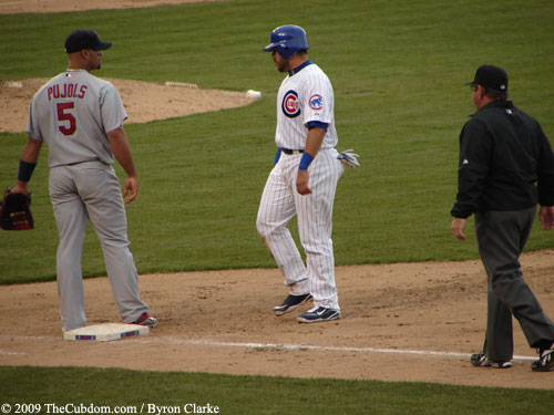 Albert Pujols and Geovany Soto
